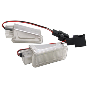 Luz <span class=keywords><strong>Interior</strong></span> de Maletero Canbus, Lámpara de Cortesía No.3B0947415/4E0947415 para <span class=keywords><strong>Audi</strong></span> A3 15-23 para <span class=keywords><strong>Audi</strong></span> Q3 16-23 ABS PC Blanco - Product Image 3