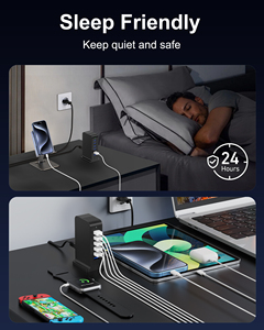 Sạc nhanh công nghệ mới PD20W hai cổng USB Type-C, sản phẩm bán chạy nhất, có phích cắm US/EU, sạc điện thoại đang thịnh hành - Product Image 5