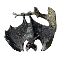 Statue de chauve-souris vampire démon à l'envers pour Halloween nouveaux ornements de jardin en résine transfrontaliers pour les décorations de jardin de nuit cadeaux artisanat