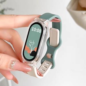 Reloj Despertador con vibración cuadrada inteligente de alto valor, pulsera para mujeres de secundaria, personas mayores, características de GPS, funda de plástico compatible con IOS - Product Image 6