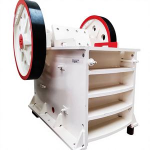 Mini concasseur à mâchoires à moteur AC, équipement de concassage de roche et de pierre à petite échelle avec roulement, capacité de 5-20t/h pour l'utilisation dans les mines et les carrières - Product Image 1