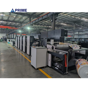 Tốc độ cao Inline web lớn cánh hoa loại đầy đủ servo nhôm lá giấy flexo máy in để bán - Product Image 2