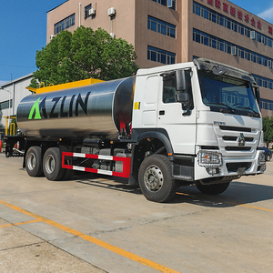 รถบรรทุกจ่ายยางมะตอยซิโนทรัค HOWO 6x4 สำหรับงานหนัก ความจุ 20000 ลิตร เครื่องพ่นบิทูเมน ดีเซล สำหรับงานก่อสร้างถนน รับประกันปั๊ม 1 ปี - Product Image 3