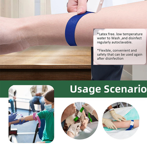 नर्स के रक्तस्राव को रोकने के लिए अनुकूलित मेडिक पुनः प्रयोज्य चिकित्सा बकल टूर्निकेट - Product Image 2