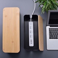 Boîte de rangement de câbles pour bureau, gestion des câbles, pour multiprises, maison et bureau, vente en gros