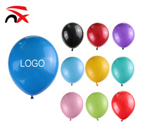 Globos de Látex NUOXIN con Logotipo Personalizado, Gruesos, de 10 y 12 Pulgadas, Inflables, para Fiestas, Decoración de Eventos