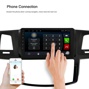 Radio Estéreo para Auto con Pantalla de 9 Pulgadas, 2 DIN, 4 Núcleos, GPS, Amplificador, Carplay, Android Auto para Toyota Hilux <span class=keywords><strong>Vigo</strong></span> Fortuner 2007-2014 - Product Image 6