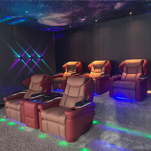 โซฟาปรับเอนหนังแท้ระดับ VIP สำหรับโฮมเธียเตอร์  ระบบไฟฟ้า ผลิตในจีน เก้าอี้ดูหนังปรับเอน - Product Image 2