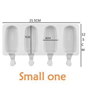 Loch Silikon umwelt freundliche Eiscreme Werkzeug DIY Dessert form Eis am Stiel Stick Eiswürfel schale Eis am Stiel Fass hausgemachte Eis - Product Image 6