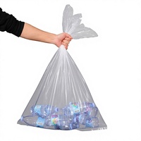 Sacs en plastique LDPE à fond carré, personnalisés, résistants à l'humidité, thermoscellables, imprimés en gravure - Marque Fujin, grande capacité, modernes