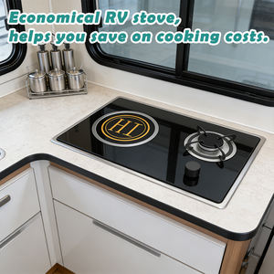 Estufa de Gas y Cocina de Inducción 2 en 1 JDA, Económica, Confiable y Compacta, Portátil para Autocaravanas, Caravanas y Cocinas Móviles - Product Image 4