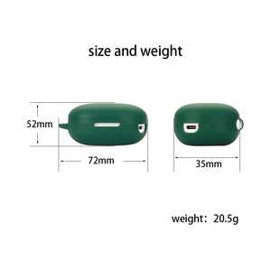 Funda Protectora de Silicona Personalizable para Auriculares Inalámbricos Haylou <span class=keywords><strong>Moripods</strong></span> ANC, Accesorios para Auriculares, Funda para Auriculares - Product Image 3