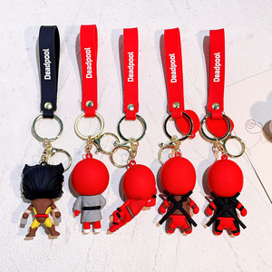 Porte-clés pendentif figurine de film Deadpool 2026, en silicone, pour voiture et sac à dos, cadeau <span class=keywords><strong>Spider</strong></span>-<span class=keywords><strong>Man</strong></span> - Product Image 3