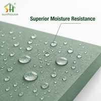 Panneau MDF HMR sur mesure, épaisseur 9-18 mm, résistant à l'humidité, panneau de fibres à densité moyenne E1, découpe de haute précision