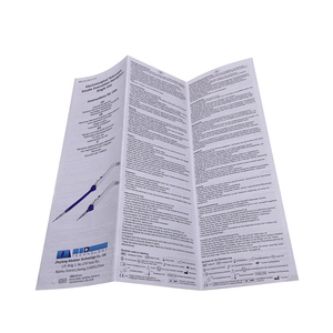 Tùy chỉnh in gấp giấy Brochure sản phẩm Hướng dẫn hoạt động hướng dẫn sử dụng cuốn sách nhỏ cho tài liệu quảng cáo in ấn - Product Image 1