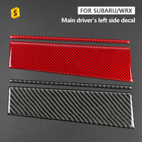 Panneau décoratif gauche en fibre de carbone ES DJWRX-103 pour Subaru WRX 2022 Accessoires d'intérieur de voiture Autocollant décoratif