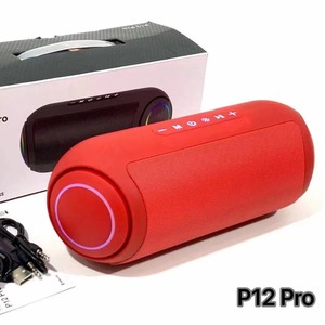 عرض 2023 الساخن سماعة بلوتوث P12 Pro سماعة مضخم الصوت 4 محمولة صغيرة الحجم سماعة بلوتوث سماعة برجية - Product Image 5