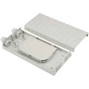 2026 thiết kế mới 6-Port Máy tính để bàn sợi quang thiết bị đầu cuối hộp 8 12 nhựa Wall-Mount Splice Bảng điều chỉnh cho FTTH/FTTx Mạng 6 lõi - Product Image 2