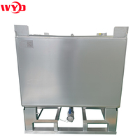 Cosmétiques Réservoir IBC en acier inoxydable spécial Grade sanitaire Récipient sous pression Azote liquide 1000 litres