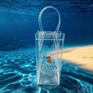 Sac fourre-tout transparent en PVC, tailles personnalisées, imperméable, emballage cadeau, souvenirs, papeterie, promotion - Product Image 3
