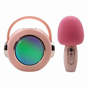 Nouveau haut-parleur <span class=keywords><strong>de</strong></span> karaoké rechargeable LS-T6 avec micro, caisson <span class=keywords><strong>de</strong></span> basses alimenté, haut-parleur Bluetooth pour la douche avec lumières, chantez n'importe où - Product Image 1