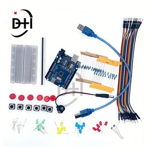 Kit de Inicio para UNO R3, Mini Placa de Pruebas, LED, Cable de Conexión, Botón para Arduino, Kit de Bricolaje, Educación Escolar, Laboratorio - Product Image 1