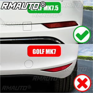 2 Piezas para VW Golf 7.5 MK7.5 GTI R Rline 2017-2020, Divisor de Parachoques Trasero, Alerón Trasero, Embellecedor de Luz Antiniebla, Piezas Exteriores para Automóvil - Product Image 6