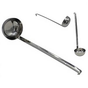 CASAMAX WL AS-1651-6 Cucharón de Acero Inoxidable de 160 ml con Mango Antideslizante de Aleación de Aluminio - Utensilio de Cocina Duradero - Product Image 1