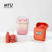Tubes populaires de luxe pour écouteurs, rouges à lèvres et brillants à lèvres avec porte-clés, 2 ml, personnalisables avec logo, emballage vide pour cosmétiques et huiles à lèvres