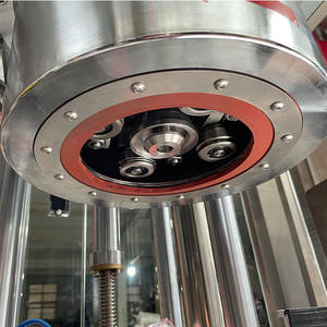 Mingna Automatische Elektrische Motor Vacuüm Inblikken Machine Papier/Glas Ultrasone Afdichting Voor Ingeblikte Gele Perzik Ananas - Product Image 3