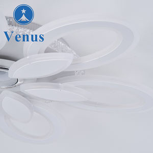 Ventilador LED <span class=keywords><strong>de</strong></span> 26 Pulgadas con luz regulable, 7 palas ABS y 6 velocidades, mando a distancia y control <span class=keywords><strong>de</strong></span> aplicación moderno para salón - Product Image 4