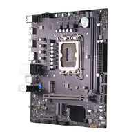 Carte mère de bureau ABIT H610M-K neuve, socket LGA1700, double DDR4, emplacement M.2 NVMe, sortie VGA HDMI, carte mère Intel H610