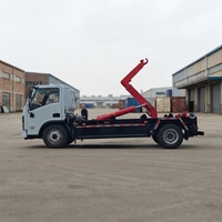 Camion à ordures à bras articulé à 6 roues, transmission manuelle/automatique pour une utilisation flexible dans la gestion des déchets urbains et ruraux