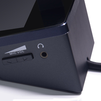 Système de conférence numérique sans fil Thinuna WG-2400C II 2.4G, unité de président avec écran tactile de 3,5 pouces et microphone Hi-Fi à double diaphragme