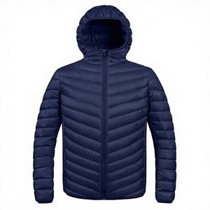 Chaqueta Bomber Casual de Invierno para Hombre, Ligera, con Cremallera, Cortavientos y Capucha, Directo de Fábrica - Product Image 3