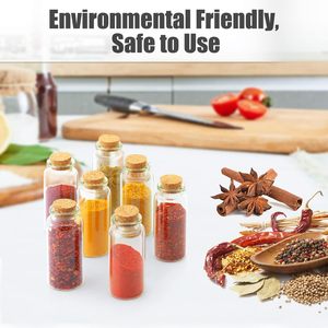 Oferta Especial: Frascos de Vidrio Personalizables con Tapón de Corcho, Múltiples Capacidades (3ml-15ml), Impresión de Serigrafía con Logotipo Personalizado, Vacíos - Product Image 4