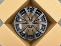 Jantes en alliage Jaguar noires usinées à 5 branches en Y, 16-26 pouces, jantes sport en aluminium à 5 trous pour remplacement automobile