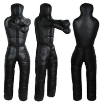 Mannequin d'Entraînement Pliable Polyvalent pour MMA BJJ Lutte Travail au Sol Équipement de Fitness Réaliste