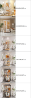 USMILEPET Villa pour chat en bois avec roues, espace panoramique pour chat, maison pour chat multi-niveaux tout-en-un, espace pour chat d'intérieur