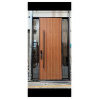 Porte d'entrée principale de style européen PRIMA pour hôtel, en acier inoxydable, portail principal en alliage d'aluminium, portes d'entrée