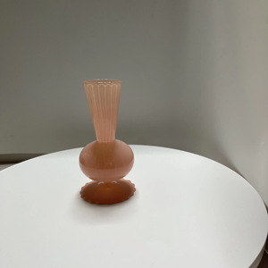 <span class=keywords><strong>Vaso</strong></span> di vetro di forma del cilindro colorato stile nordico personalizzato <span class=keywords><strong>con</strong></span> Base per la decorazione domestica - Product Image 3