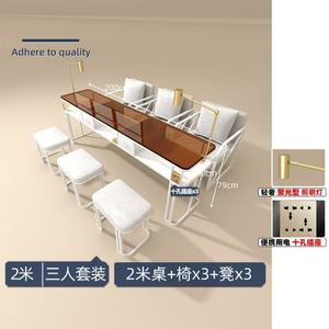 Mesa de Manicura Multifuncional de Primera Calidad con Almacenamiento para Salón - Product Image 5