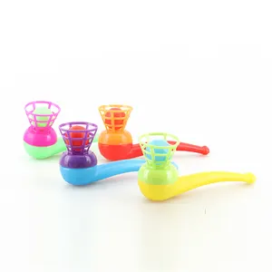 Très populaire auprès des enfants Jouets Pipe blowing ball toys floating ball