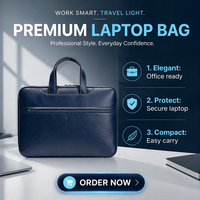 Sac de transport léger et imperméable en PU de 15 pouces, grande capacité, avec logo personnalisé, idéal pour ordinateur portable, école et bureau – Vente chaude