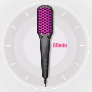 Brosse lissante professionnelle pour cheveux, revêtement céramique ionique, multi-styler - Product Image 1