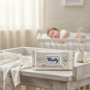Biolly 120 toallitas húmedas - Manzanilla - Product Image 3