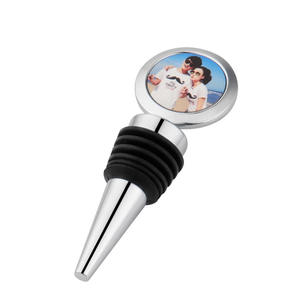 Bouchon de vin personnalisé en métal gravé, style européen et américain, pour fête de cocktail, bijoux, transfert thermique, petit cadeau créatif - Product Image 5