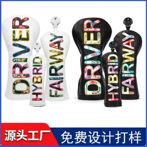 Nuevas Fundas de PU para Palos de Golf, Accesorios Creativos Personalizados para Palos de Golf en Stock, Soporte para Agente de Compras, Venta al por Mayor a Granel - Product Image 1