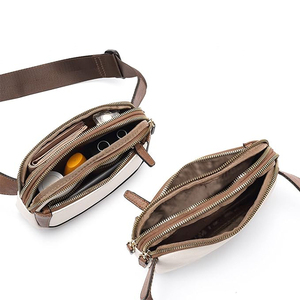 Custom Pu Leather Fanny <b>for</b> <b>Women</b> Sporty Chest Waist Hip Pack Crossbody Bum Bag With Utility <b>Money</b> <b>Belt</b> Handbags Packs - Product Image 4