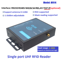 Módulo Lector RFID UHF Industrial de Largo Alcance 860-960MHz, Interfaz TCP/IP RS232 RS485, Protocolo ISO 18000-6C, Control de Acceso de 0-10m